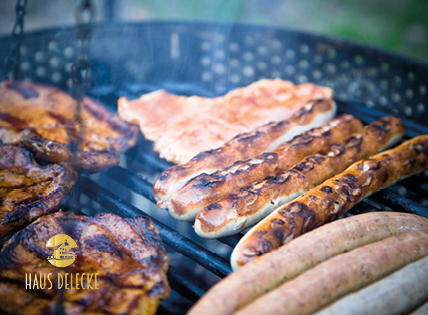 Grillen im Haus Delecke