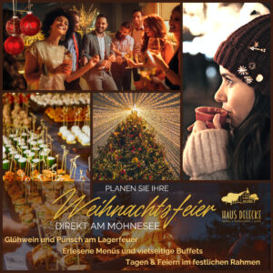 Weihnachtsfeiern im Hotel Haus Delecke