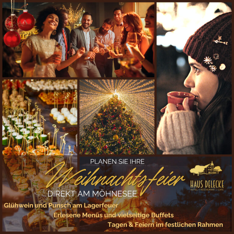Weihnachtsfeiern im Hotel Haus Delecke