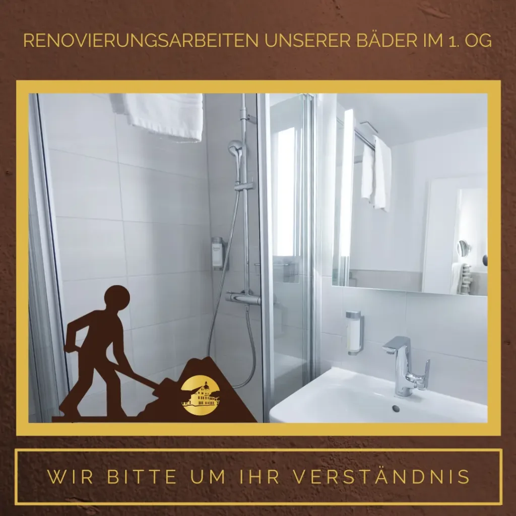 Renovierungsarbeiten im Haus Delecke